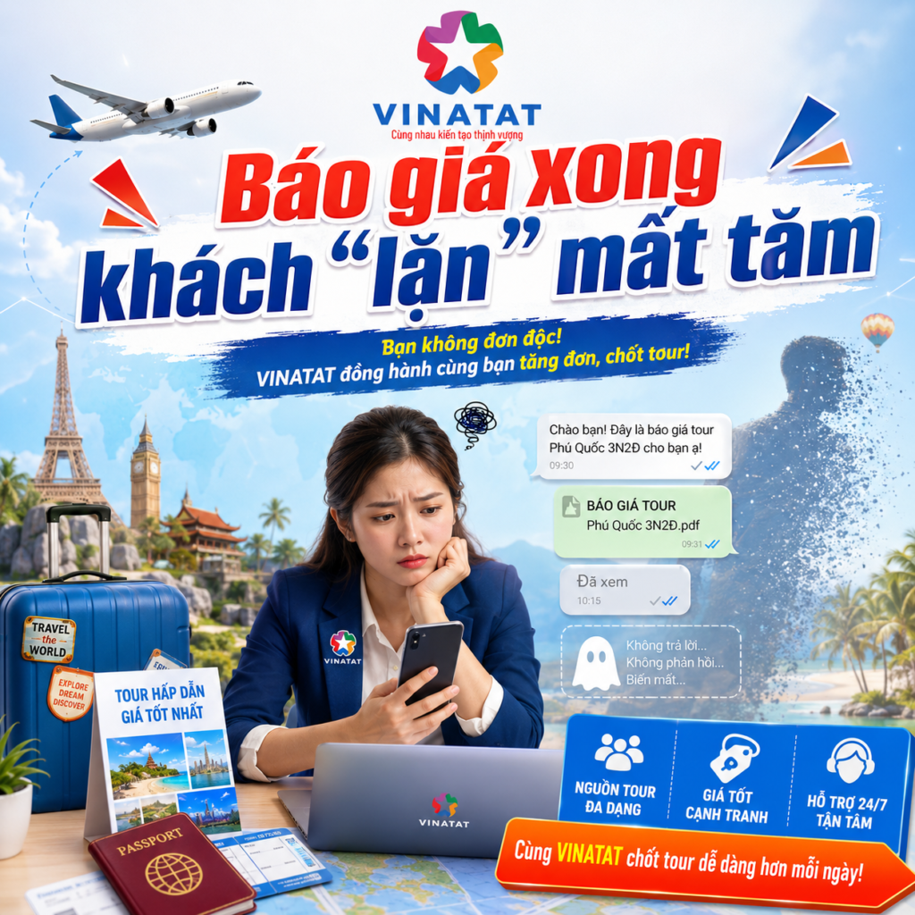 Báo giá xong khách “lặn” mất tăm: 7 tin nhắn follow-up kéo khách quay lại