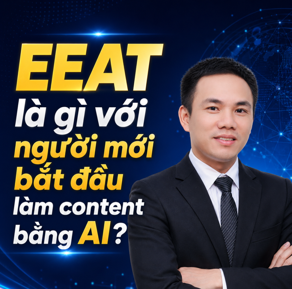 4 Trụ EEAT — Thứ AI Không Bao Giờ Sao Chép Được Ở Bạn