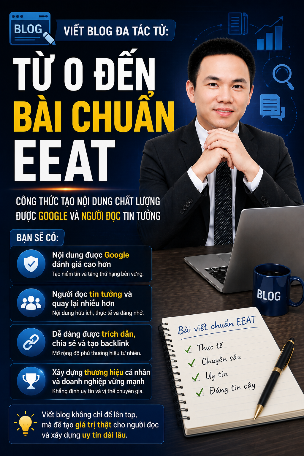 Viết Blog Đa Tác Tử: Từ 0 Đến Bài Chuẩn EEAT