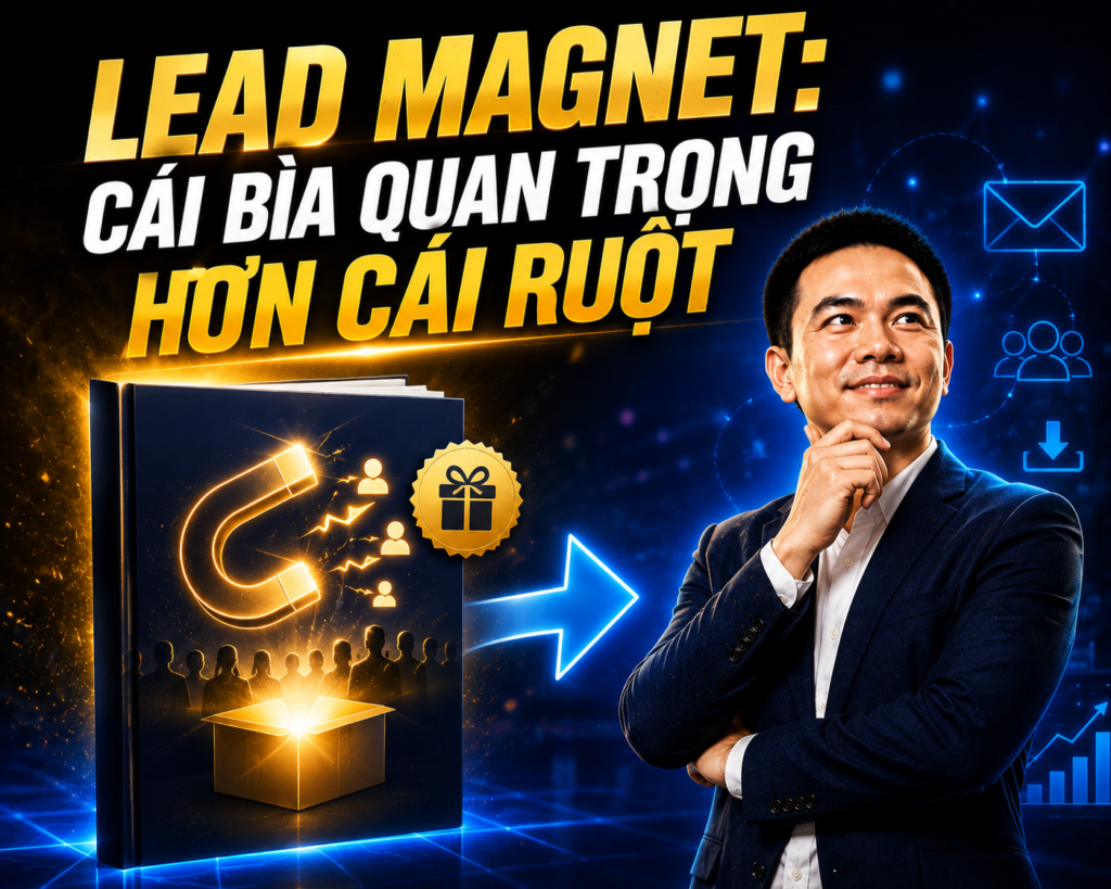 Lead Magnet: Cái Bìa Quan Trọng Hơn Cái Ruột