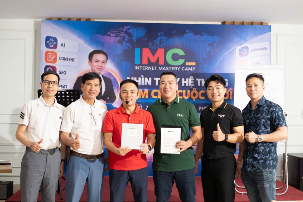 retargeting là gì — học viên thực hành tại Internet Mastery Camp